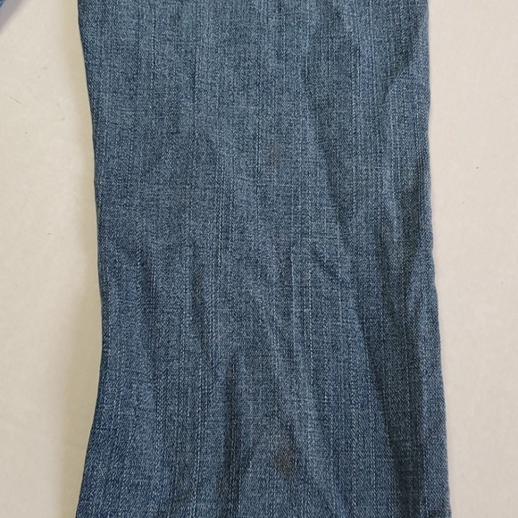 True Religion Brand Jeans Becky Whiskers Light Wash Ombre Blue Denim Size 30 Y2k - Picture 8 of 9